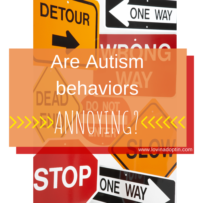 Are Autism behaviors annoying