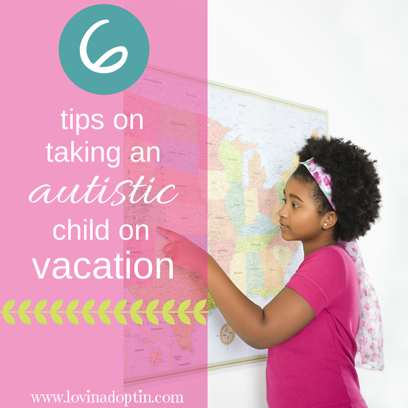 taking an autistic child on vacation